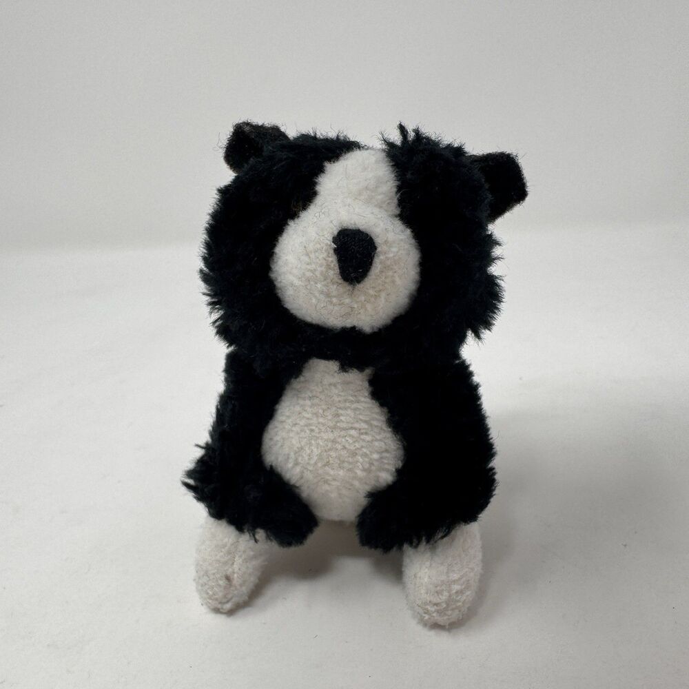 Vintage McDonalds BABE Movie Border Collie Dog Mini 4” Plush Toy 1996 Fly Rex